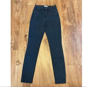 Ivy & Main black pinstripe jeans